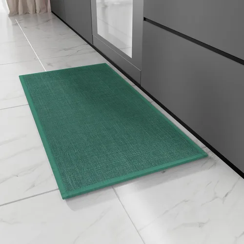 Vista 16 de Hargiis Alfombra de cocina de goma antideslizante, lavable, absorbente para piso, lavable a máquina, para frente del fregadero, puerta, lavandería