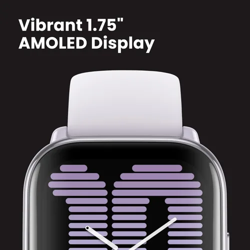 Vista 6 de Amazfit Active Reloj de 1.65 pulgadas, con IA de fitness y entrenador de sueño y GPS, compatible con Alexa, llamadas y música Bluetooth, batería: 14
