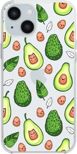 Vista 17 de Blingy's Funda compatible con iPhone 15, divertido estilo gato con patrón de hojas de otoño, lindo diseño de animales de otoño, funda protectora