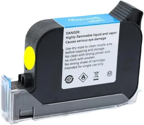 Vista 4 de 2588 2588+M 42ML Black Red Blue Green Ink Cartridge Universal for Handheld Inkjet Printer Compatible with Various Brands Quick Drying 12.7mm Print