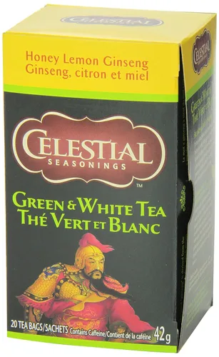 Vista 5 de Celestial Seasonings Té verde miel limón ginseng, 20 unidades (paquete de 6)