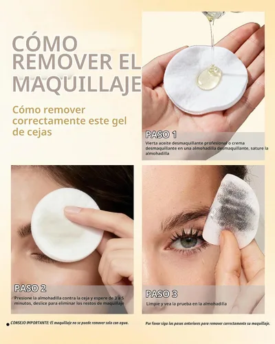 Vista 7 de Gel para cejas impermeable teñido, maquillaje líquido de larga duración a prueba de manchas, pegamento teñido para cejas, relleno para cejas