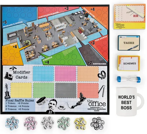 Vista 2 de The Office TV Show, asistente del juego de fiesta de gerente regional, para adultos y adolescentes a partir de 16 años