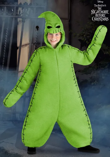 Vista 9 de Disfraz de Oogie Boogie de Disney que Brilla en la Oscuridad para Niños Multicolor