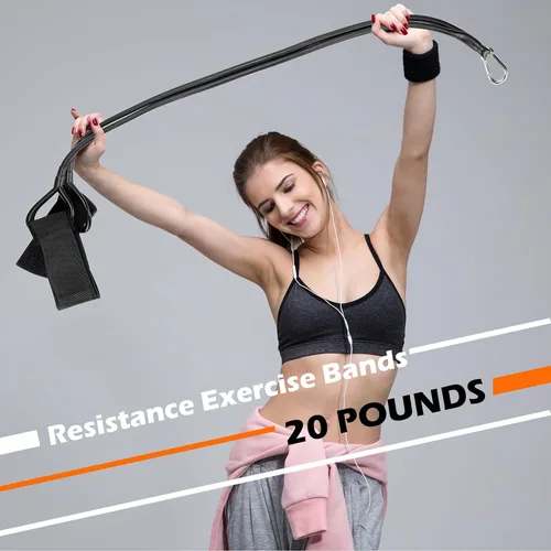 Vista 2 de Zomiboo Bandas de béisbol deportivas de resistencia para ejercicio, entrenamiento de fuerza de brazo, softbol, béisbol, lanzamiento