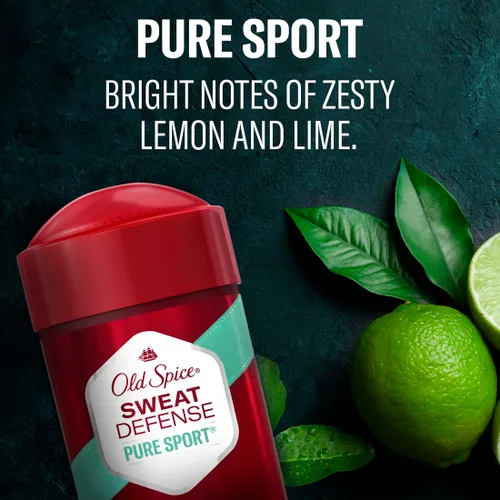 Vista 3 de Old Spice Antitranspirante 2.6 onzas Pure Sport+ Soft Solid (paquete de 6)