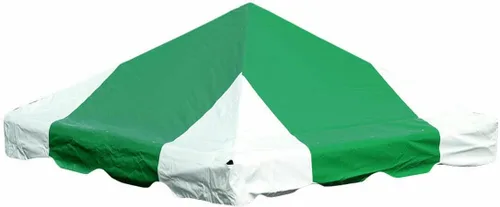 Vista 22 de Party Tents Direct - Toldo de vinilo de PVC de repuesto de 20 x 20 pies Blanco
