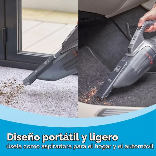 Vista 4 de BLACK+DECKER 20V MAX POWERCONNECT Aspiradora de mano, inalámbrica, batería no incluida, solo herramienta desnuda (BCHV001B)