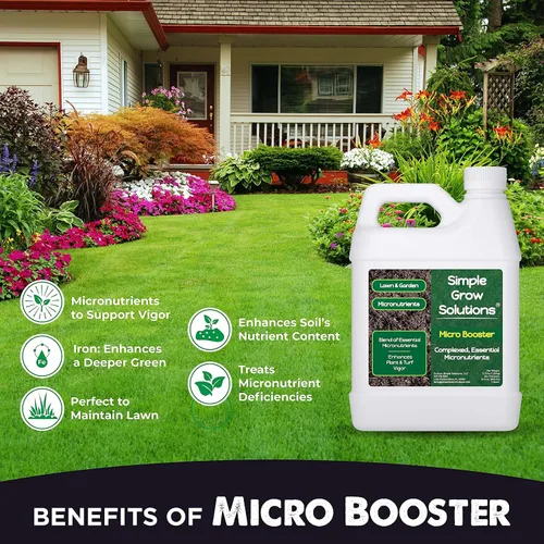Vista 6 de Micro Booster Micronutrients 32 onzas + Ácido húmico de algas marinas de 32 onzas + Ácido húmico Root Hume 32 onzas