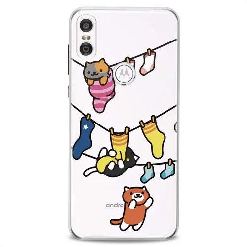 Vista 14 de Funda de TPU compatible con Motorola G9 G8 Plus G7 E20 P40 Z4 Edge 20 G22 Stylus Monkey Impresionante Suave Lindo Kawaii Femenino Niñas Diseño
