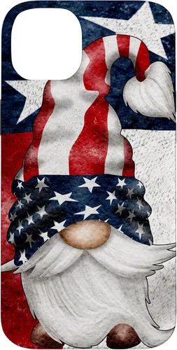 Vista 15 de 4th of July Independence Day Gnome for Women Memorial Day Case for iPhone 17