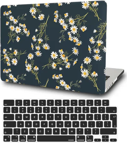 Vista 11 de Protector para laptop compatible con MacBook Pro de 13 pulgadas, modelo A1278 lanzado 2008 2009 2010 2011 2012 con CD-ROM, cubierta rígida delgada