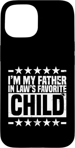 Vista 6 de My Father in Laws Favorite Child, Funny Parent Joke Humor Case for iPhone 16