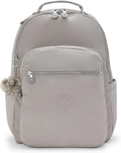 Vista 11 de Kipling Seúl - Mochila pequeña para tableta, diseño de flores acuáticas, talla única