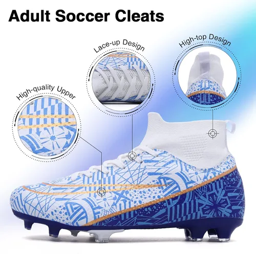 Vista 6 de CBUSTER Tacos de fútbol para hombre y mujer