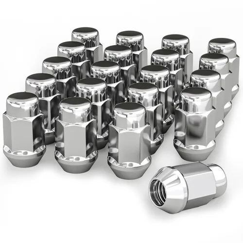 Vista 12 de YIZBAP Tuercas de llanta de rueda OEM M12x1.5, 20PCS 12mmx1.5 tuercas