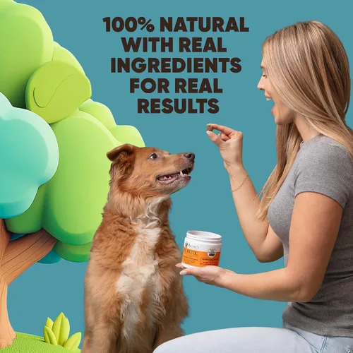 Vista 8 de Avery's Holistic Paws Palitos dentales probióticos para mascotas, golosinas suaves y saludables para perros, masticables sin ocultar, cuidado