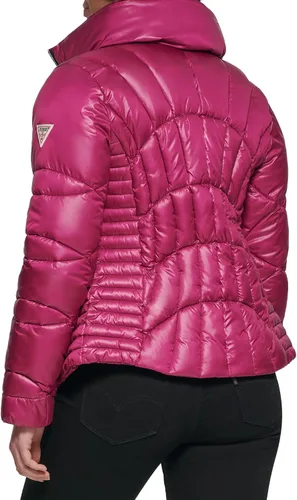 Vista 4 de GUESS Chaqueta acolchada acolchada para mujer
