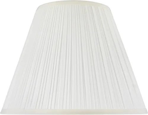 Vista 13 de Aspen Creative 32287A, Pantalla de Lámpara Transitional Hardback con Forma de Imperio y Construcción Spider en Beige, 14" de ancho (7" x 14" x 11")