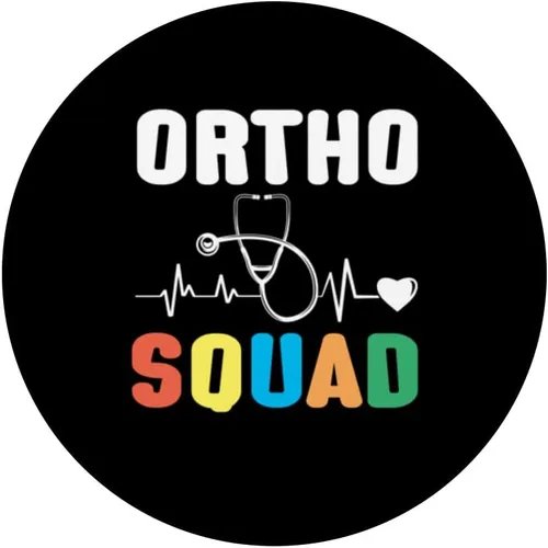 Vista 3 de Ortho Squad Tech - Tecnólogos ortopédicos Ortho Technicians PopSockets intercambiables PopGrip