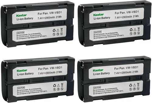 Vista 6 de Kastar Paquete de 1 batería de repuesto para Hitachi VM-E540LA, VM-E545LA, VM-E545LS, VM-E555, VM-E555LA, VM-E563LA, VM-E565, VM-E565LA, VM-E568E