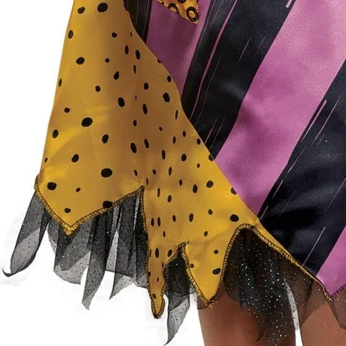 Vista 3 de Disney Sally Nightmare Before Christmas - Disfraz de lujo para niñas