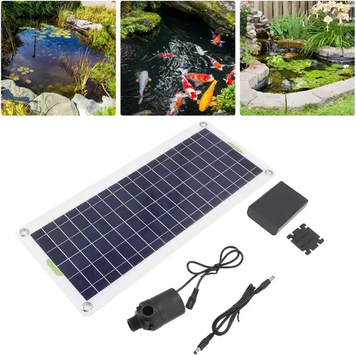 Vista 3 de Bomba de fuente accionada solar del kit solar 30W para la hidroponía del estanque de los jardines