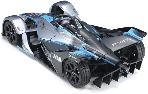 Vista 3 de TAMIYA 1/10 Fórmula E Gen2 Championship Livery 4 Wheel Drive TC-01 TAM58681 Kit Elec Coches 1/10 On-Road