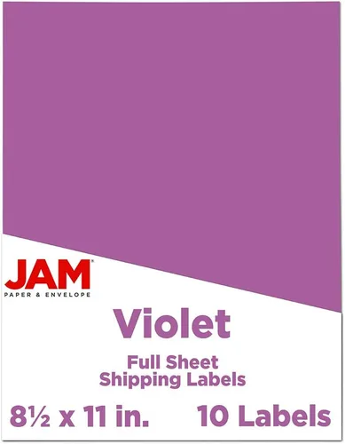 Vista 61 de Etiquetas de dirección de envío JAM PAPER - Rectangular - 1 1/3 x 4 - Rosa bebé pastel - 126/Paquete