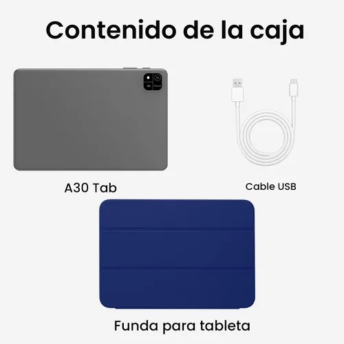 Vista 6 de COLORROOM Tablet Android16, tabletas de 10 pulgadas, CPU Octa Core, 24GB+64GB+512GB de expansión, batería de 6000 mAh+carga rápida de 18 W, WiFi
