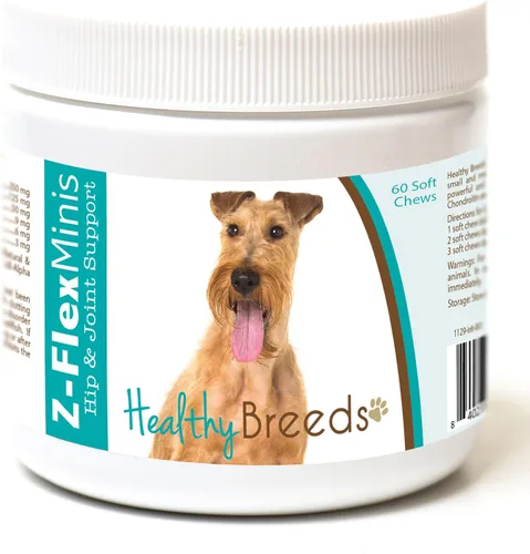 Vista 68 de Healthy Breeds Affenpinscher Z-Flex Minis - Masticables suaves para cadera y articulaciones, 60
