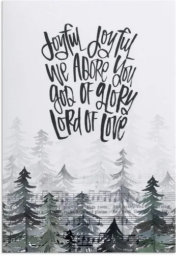Vista 2 de KatyGirl - Joyful - 18 tarjetas y sobres de Navidad Good Steward NLT