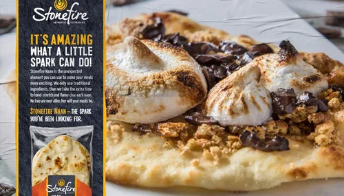Vista 3 de Stonefire, Original Tandoori Naan, original, 8.8 onzas