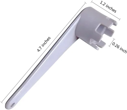 Vista 2 de Halkey Roberts - Llave de válvula de 6 secciones, llave de válvula de aire, llave de 6 ranuras, válvula de 6 orificios para barco inflable, balsa