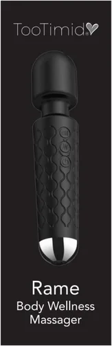 Vista 7 de Rame Body Wellness Wand Vibrador y masajeador – Juguetes sexuales y juegos para adultos, juguetes sexuales para hombres, tamaño mediano, silicona