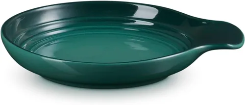 Vista 2 de Le Creuset Signature - Reposacuchares de cerámica, 6 pulgadas, alcachofa