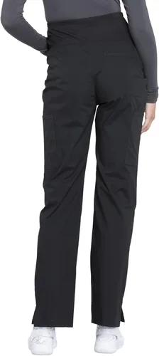 Vista 2 de Cherokee Pantalones de maternidad para mujer, ropa de trabajo profesional suave elástico WW220