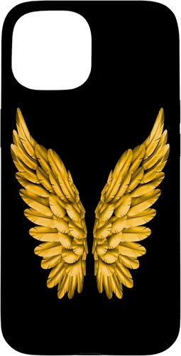 Vista 6 de Funda de ángel para iPhone 16 con alas de ángel Freedom Guardian para hombres y mujeres