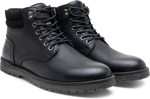 Vista 38 de Vostey - Botas tobilleras con cordones (Chukka), de senderismo, impermeables y estilo informal para hombre