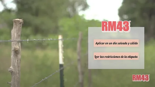 Vista 4 de RM43 43-percent glifosato más hierba antirretorno para control total de la vegetación