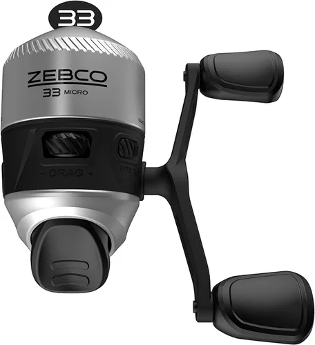 Vista 5 de Zebco 33 Spincast Fishing Reel, Right or Left-Hand Retrieve, Pre-Spooled with Zebco Cajun Line