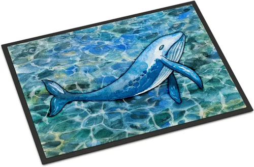 Vista 60 de Caroline's Treasures BB5366MAT - Tapete para puerta delantera de 18 x 27 pulgadas, para interiores y exteriores, antideslizante, lavable, de pelo