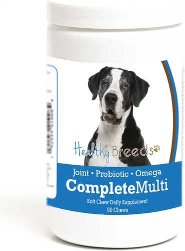 Vista 118 de Healthy Breeds Affenpinscher todo en uno multivitamínico suave masticable 60