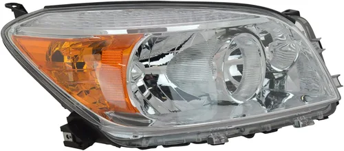 Vista 3 de Juego de montaje de faros delanteros para el lado del conductor y del pasajero, compatible con Toyota RAV4 TO2518106 TO2519106 2006-2008 TO2519106
