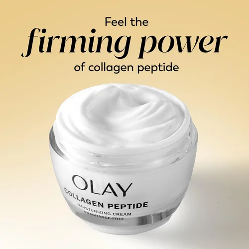 Vista 9 de Olay Regenerista Péptido de colágeno 24 Hidratante de cara con vitamina B3, Fragancia Gratis, 1.7 oz + Látigo Rostro Hidratante Viaje