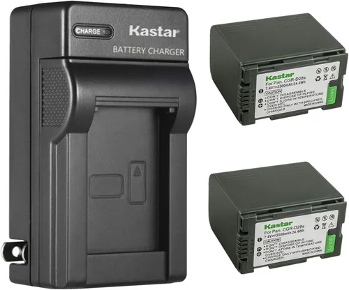 Vista 5 de Kastar CGR-D28 AC - Cargador de batería para Panasonic CGA-D08R, CGA-D08S, CGA-D08SE/1B, CGA-D120, CGA-D120A/1B, CGA-D120E/1B, CGR-D08, CGR-D08A/1B