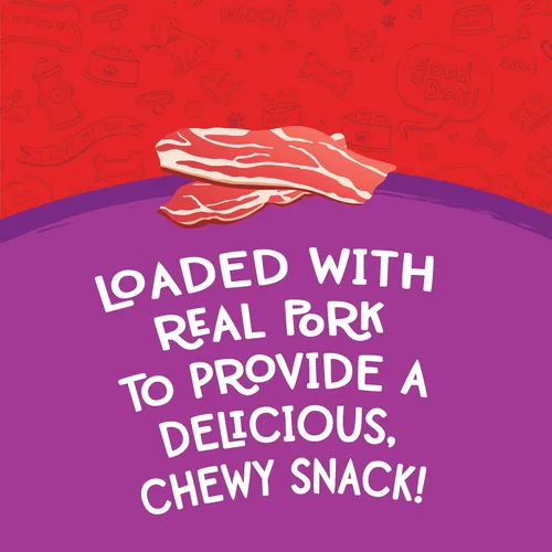 Vista 3 de Meaty Treats Bac'n Creations - Sabor a tocino, 40 onzas