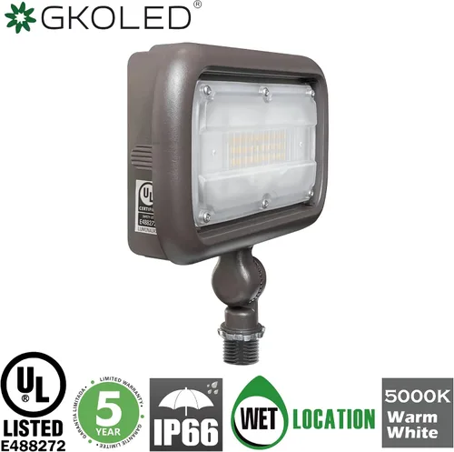 Vista 2 de LED FLOOD LIGHTS SERIES reflectores LED, GKOFD30W27V50KBDB77, 30.00watts, 120.00 volts