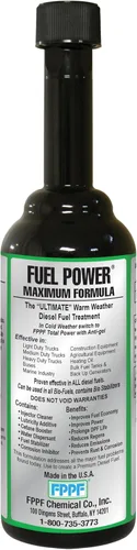 Vista 2 de Fuel Power - Tratamiento de combustible diésel de fórmula máxima, 12 onzas, paquete de 1