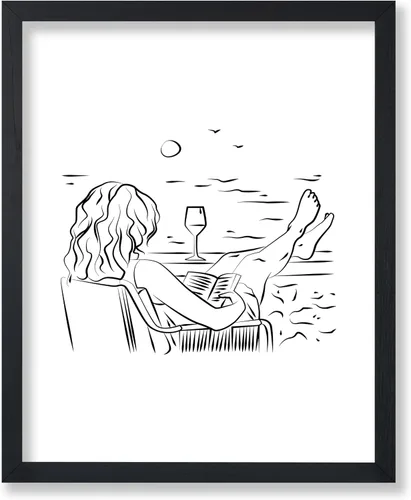 Vista 84 de Poster Master Swan Floaty Poster - Retro Woman Print - Pool Art - Swimming Illustration - Line Sketch - Abstract Design - Chic Boho Decor - Great